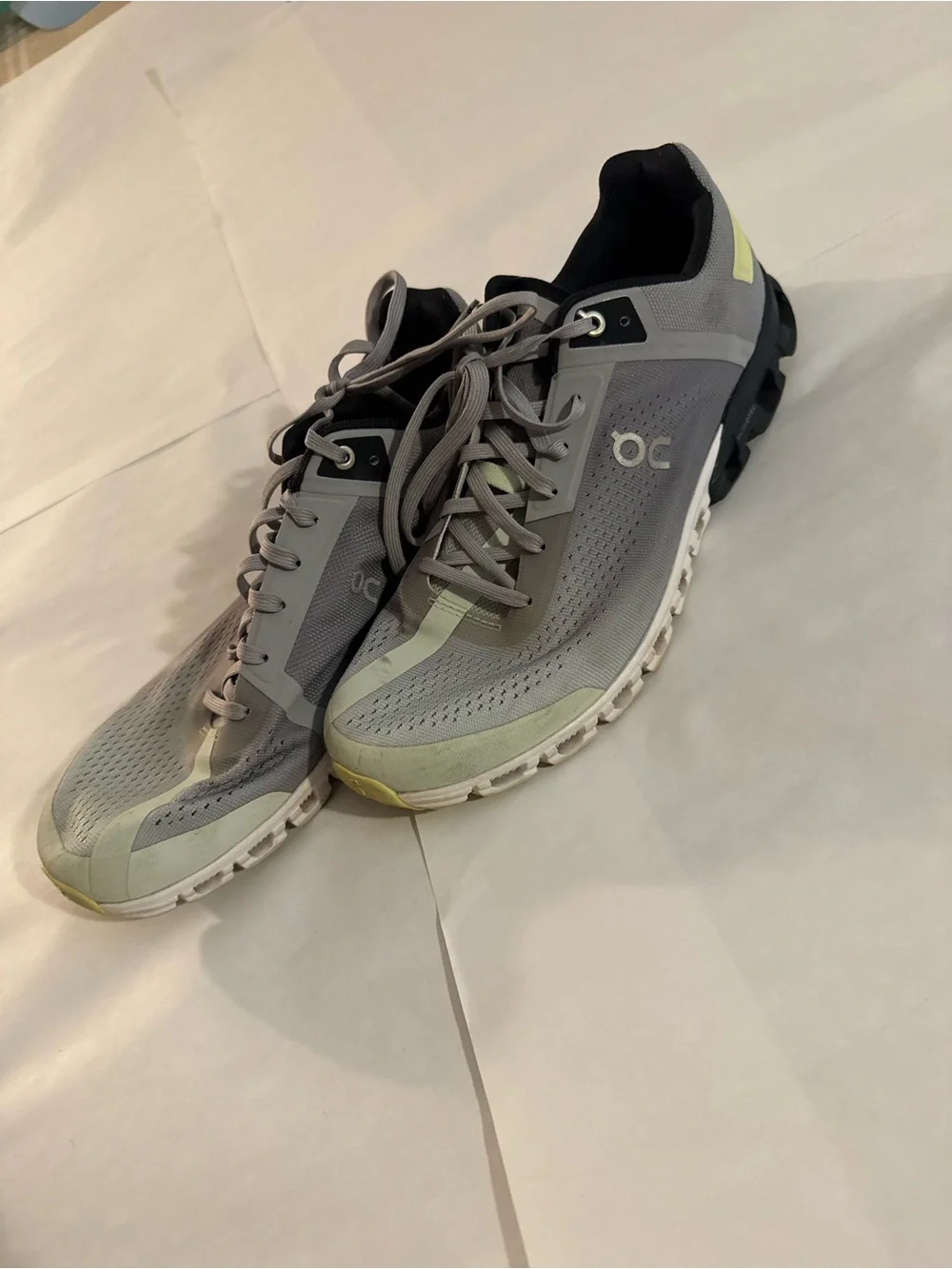 On Running light gray